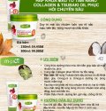 Hấp khóa màu tơ tằm NANO COLLAGEN & TSUBAKI OIL Phục hồi chuyên sâu