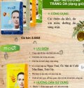 Mặt nạ dưỡng trắng da M.Pros (dạng gói)