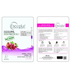 Mặt Nạ FACEPLUS+ Tinh Chất Lựu, Dưỡng Trắng – Dưỡng Ẩm – Ngăn Ngừa Lão Hóa