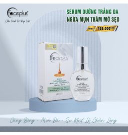 Serum FACEPLUS dưỡng trắng da ngừa mụn thâm mờ sẹo 