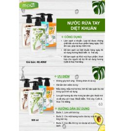 Nước rửa tay diệt khuẩn M.Pros