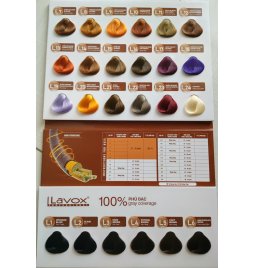 Nhuộm bộ LAVOX Đủ số ( L1-L24)