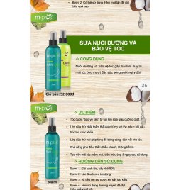 Sữa nuôi dưỡng và bảo vệ tóc M.Pros
