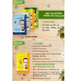 Mặt nạ dưỡng trắng da M.Pros (dạng gói)