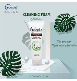SRM FACEPLUS Trà xanh ngừa mụn giảm nhờn
