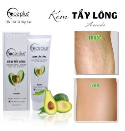 Kem Tẩy Lông FACEPLUS Bơ