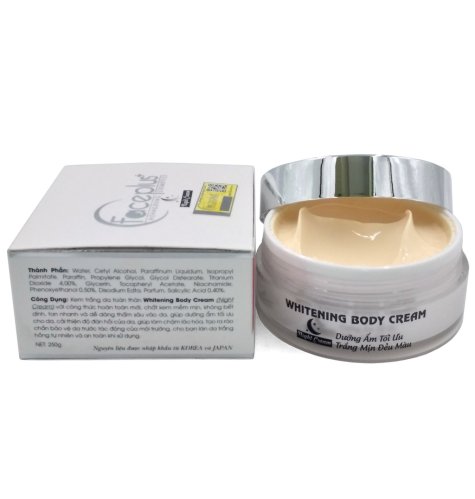 Kem dưỡng trắng, giữ ẩm da toàn thân ban đêm (250g)
