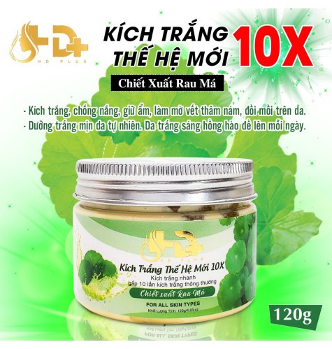 Kích trắng Thế Hệ Mới 10X HD PLUS